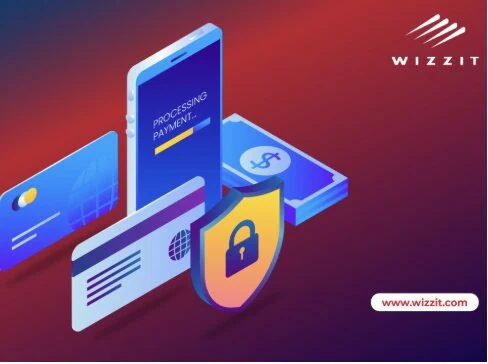 Secure mobile payments illustration