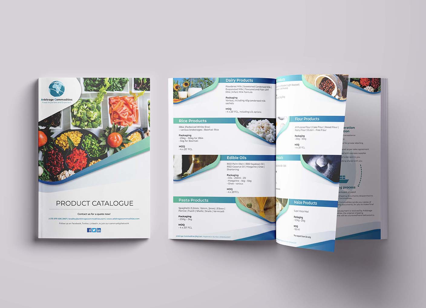 Arbitrage Commodities Catalogue Design