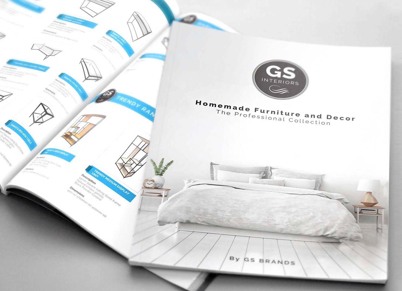 GS Interiors Catalogue Design